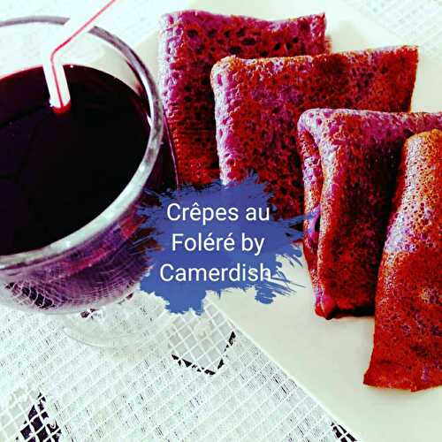 Crêpes colorées au Foléré