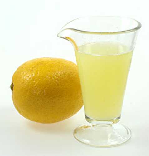 JUS DE CITRON