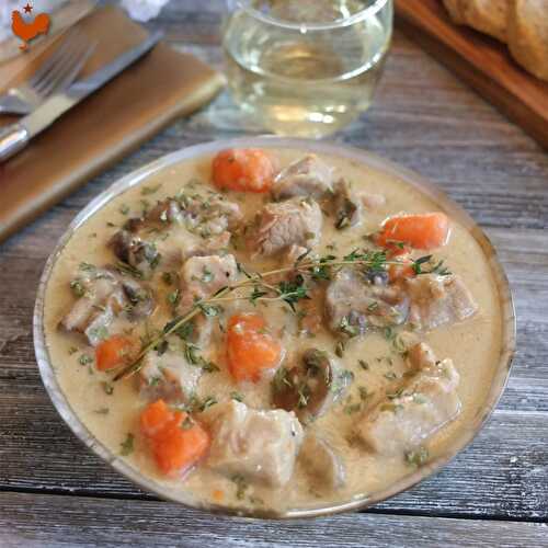 La Blanquette de Veau à l'ancienne de Mme d'Aubéry