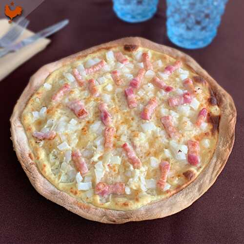 La Tarte Flambée de Jacquy Pfeiffer (Flàmmeküeche Alsacienne)