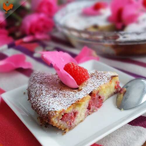 Le Clafoutis Framboises à l'Eau de Rose de Christophe Michalak