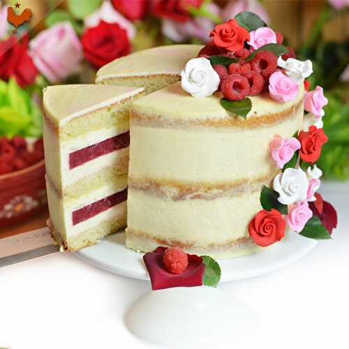 Le Layer Cake Ispahan (Rose Framboise)