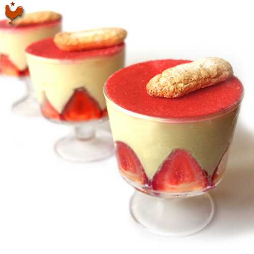 Le Tiramisu aux Fraises de Christophe Felder