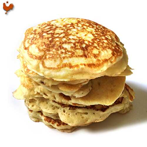 Les Pancakes Américains au Buttermilk, super moelleux et méga aériens