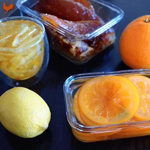 Comment faire des Fruits Confits (Orange, Citron, Ananas, Cerise, Pamplemousse, Melon, Gingembre)