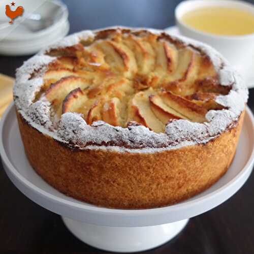 La Tarte épaisse aux Pommes et Noisettes de Madame d'Aubéry