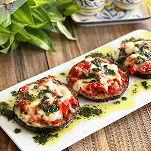 Aubergines à la Parmigiana de Cyril Lignac