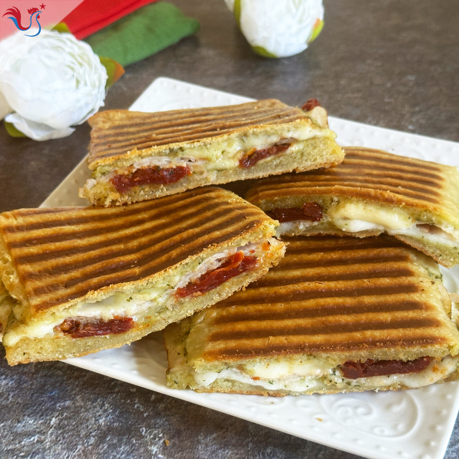 Le sandwich pressé Italien Panini