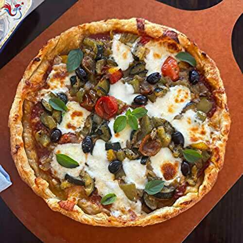 La Pizza Rapide (avec pate feuilletée) de Jamie Oliver