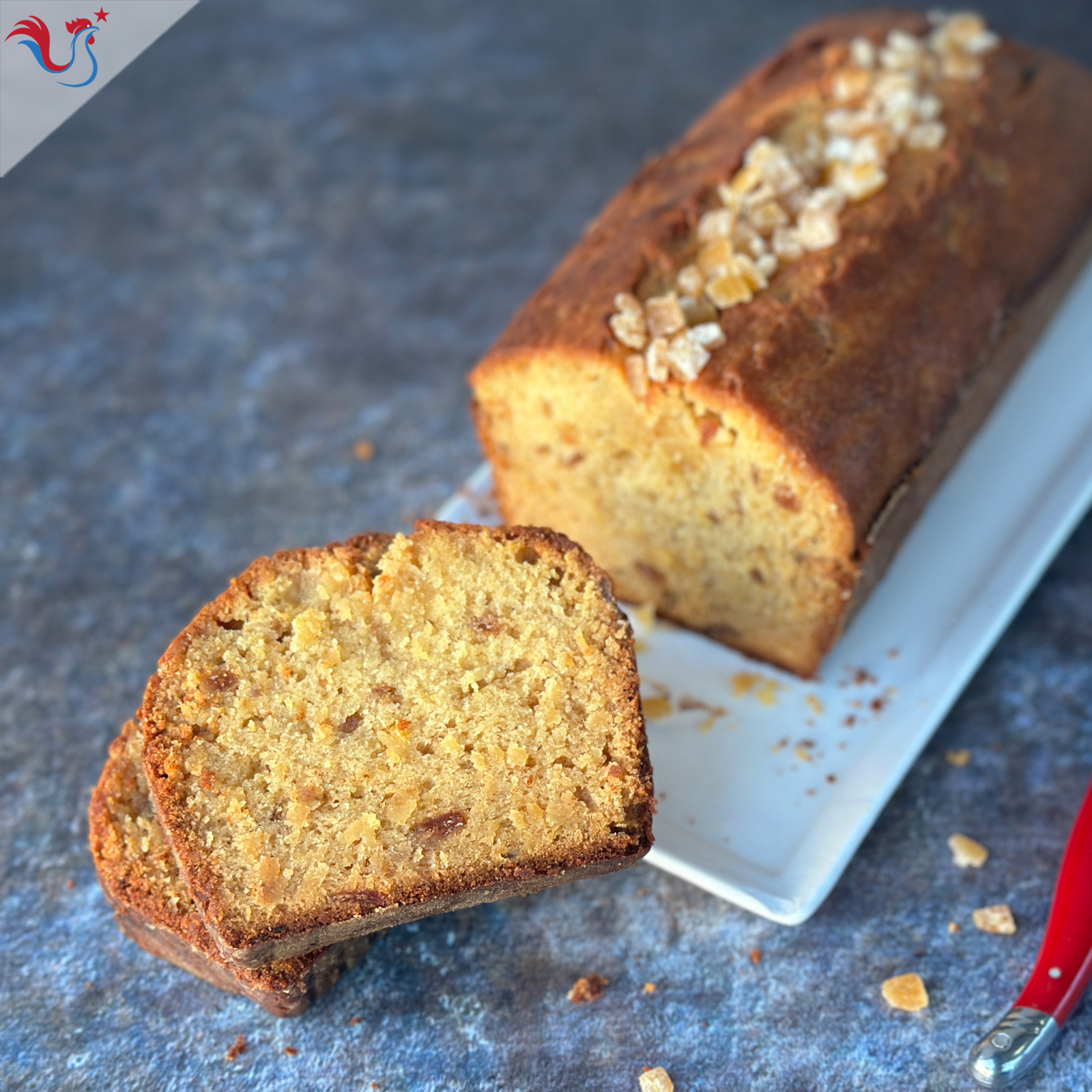 Le cake au citron confit de MOF