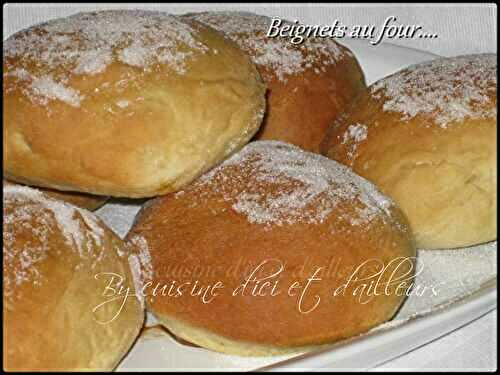 Beignets au four - Cuisine d'ici et d'ailleurs