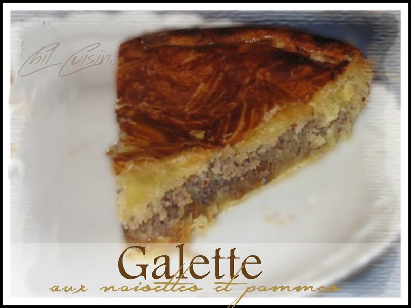 Galette noisettes & pommes caramélisées - Cuisine d'ici et d'ailleurs