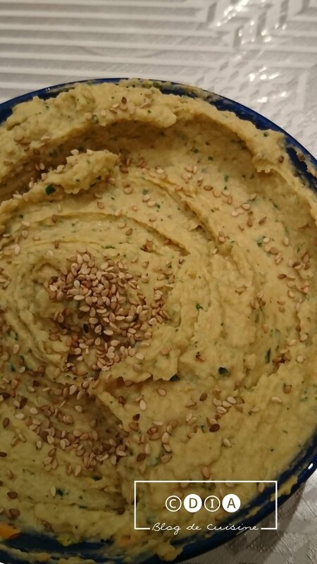 Houmous pois chiche /panais 