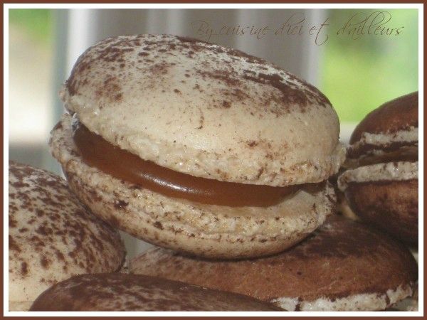 Macarons au caramel au beurre salé - Cuisine d'ici et d'ailleurs