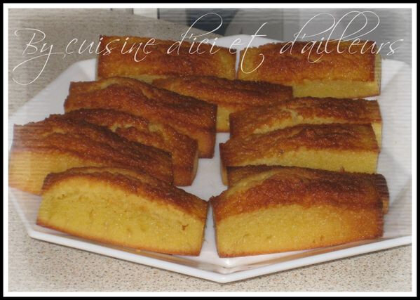 Mini cake à la clémentine - Cuisine d'ici et d'ailleurs