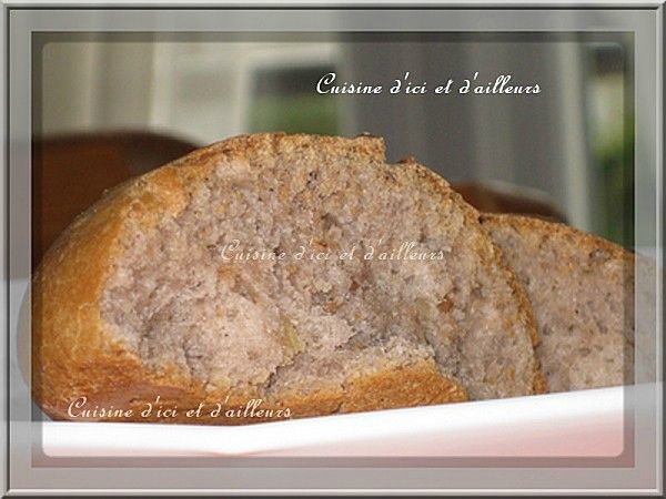 Petits pains aux noix - Cuisine d'ici et d'ailleurs