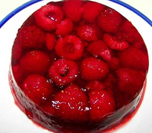 Gelée aux framboises