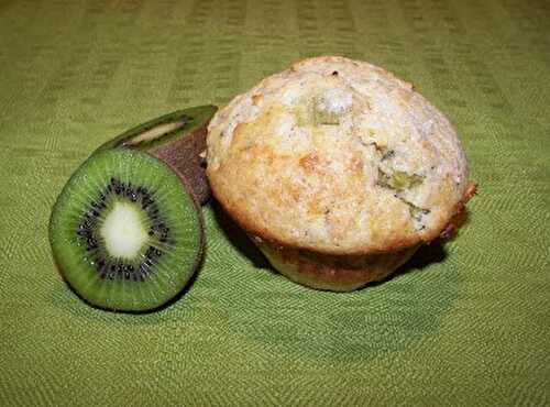 Muffins aux kiwis