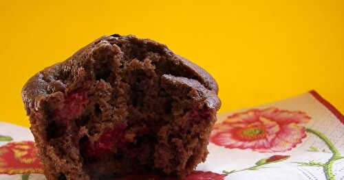 Muffins chocolat & framboises