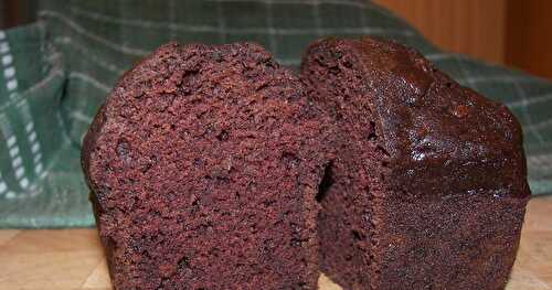 Muffins courgettes et cacao