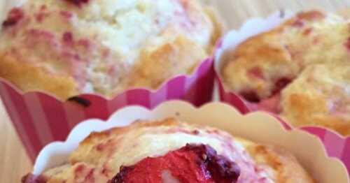 Muffins fraises et yogourt