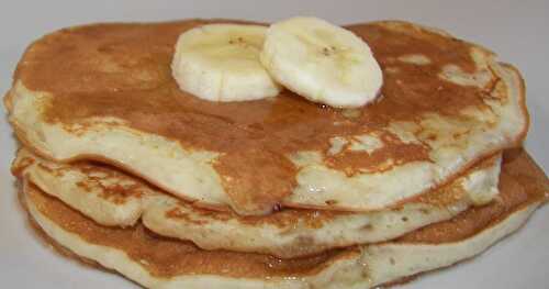 Pancakes aux bananes