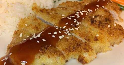 Porc tonkatsu à l'érable