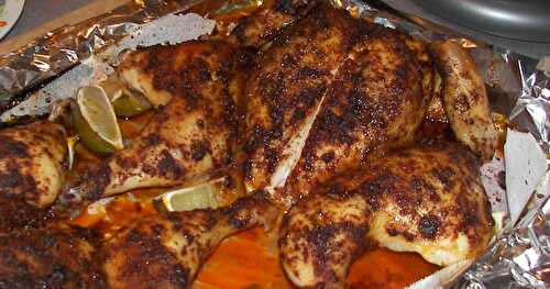 Poulet en crapaudine lime & paprika