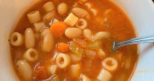 Soupe style minestrone