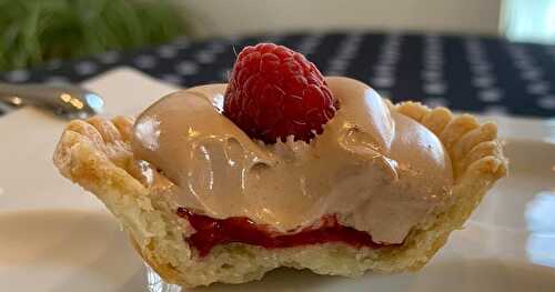 Tartelettes choco-noisettes & framboises