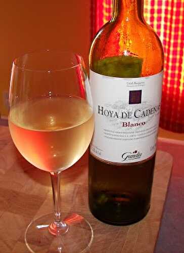 Vin blanc : Hoya de Cadenas