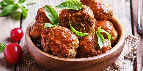 Boulettes de viande à la menthe fraîche et au basilic