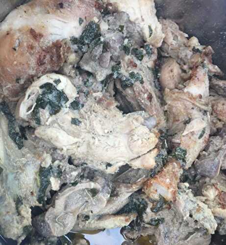 Poulet aux Oignons - Cuisine du Mboa