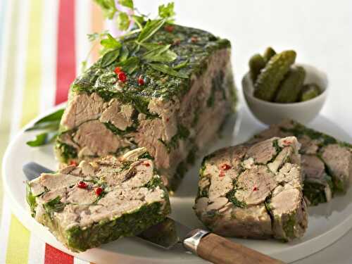 Terrine de Jarret de Porc au Persil (Cuisine Française)