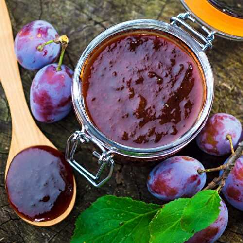 Confiture de prunes au Thermomix : la recette