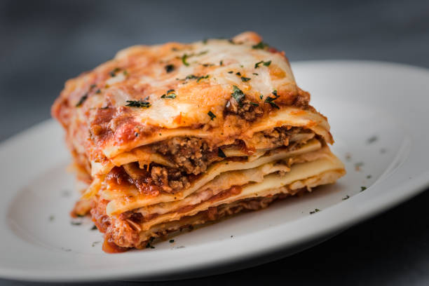 Lasagnes à la viande de bœuf hachée