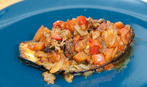 Aubergines farcies