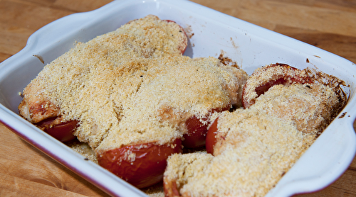 Blanc de poulet croustillant au parmesan