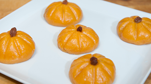 Gâteaux à la farine de riz et citrouille