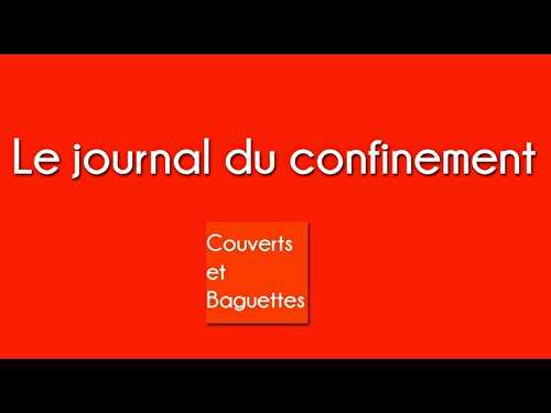 Le journal du confinement