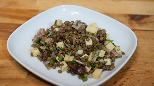 Salade de lentilles