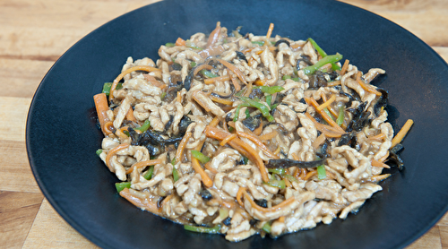 Sauté de porc aux légumes