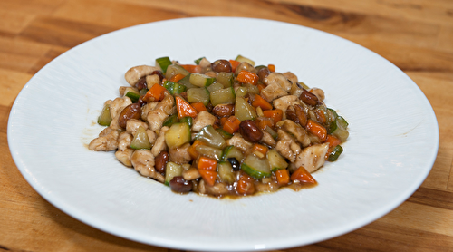 Sauté de poulet aux légumes