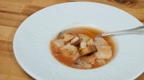 Soupe à la tomate - Recette 1930