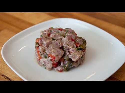 Tartare de thon