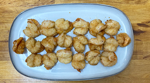 Spécial fêtes - Crevettes frits