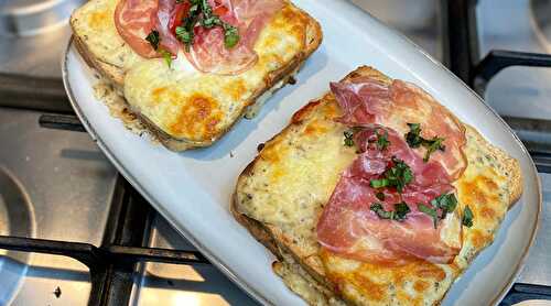 Croque monsieur à l'italienne