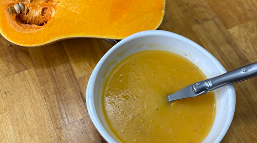 Soupe de courge cacahuète