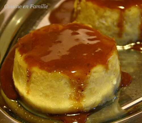 Fondant de pommes et son coulis cannelle *