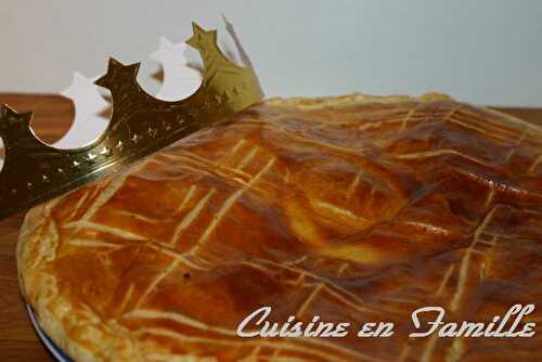 Galette des rois à la frangipane *